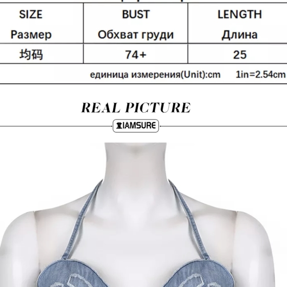 NWT SUMMER BUTTERFLY CROP TOP S: SMALL-MEDIUM - Picture 13 of 13